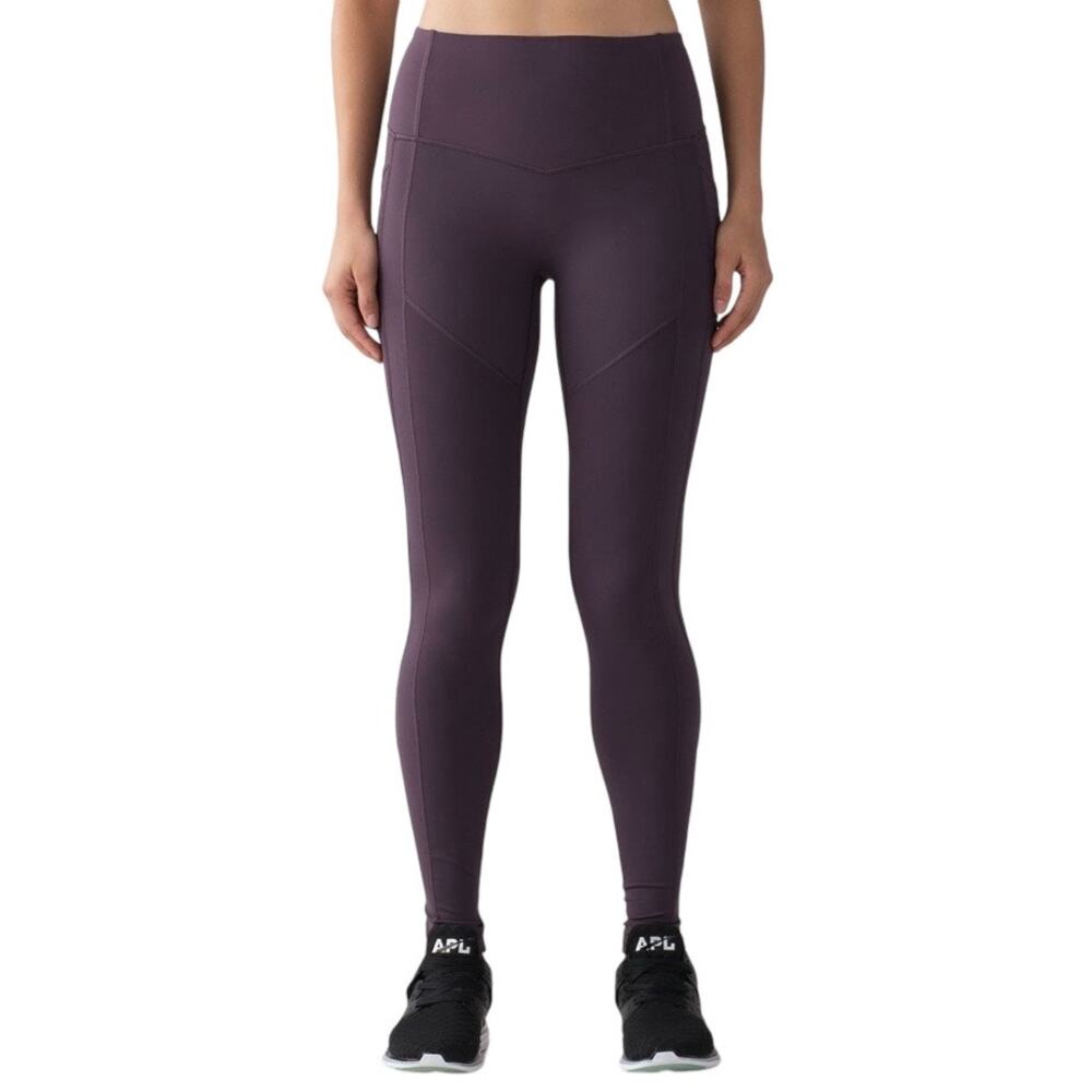 Lululemon All The Right Places Pant II 28"
Black Currant Leggings Pocket Size 4 - Picture 2 of 16